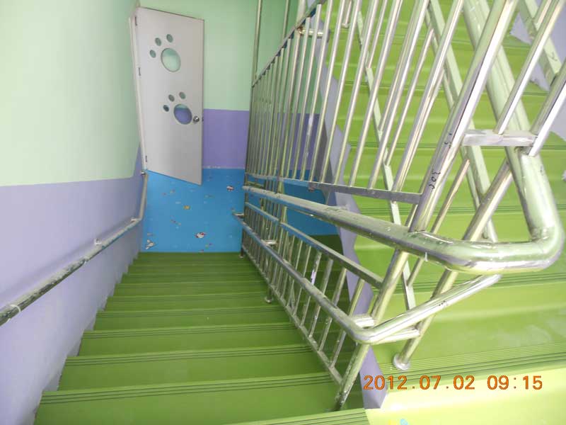 河北張家口橋東區蝴蝶幼兒園pvc地板